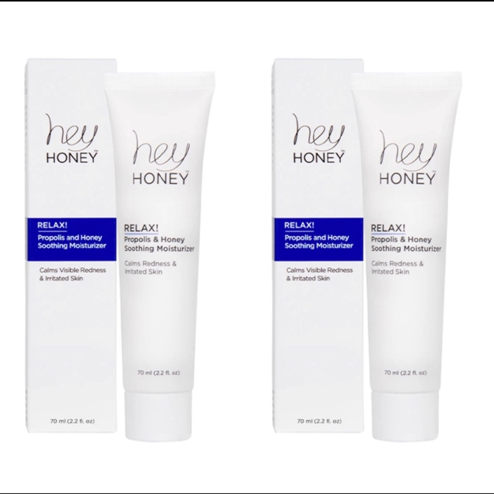 2 Hey Honey Relax moisturizer.